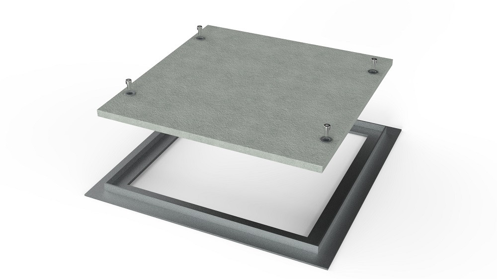 Čtvercové/obdélníkové pochůzné kompozitní poklopy - typové