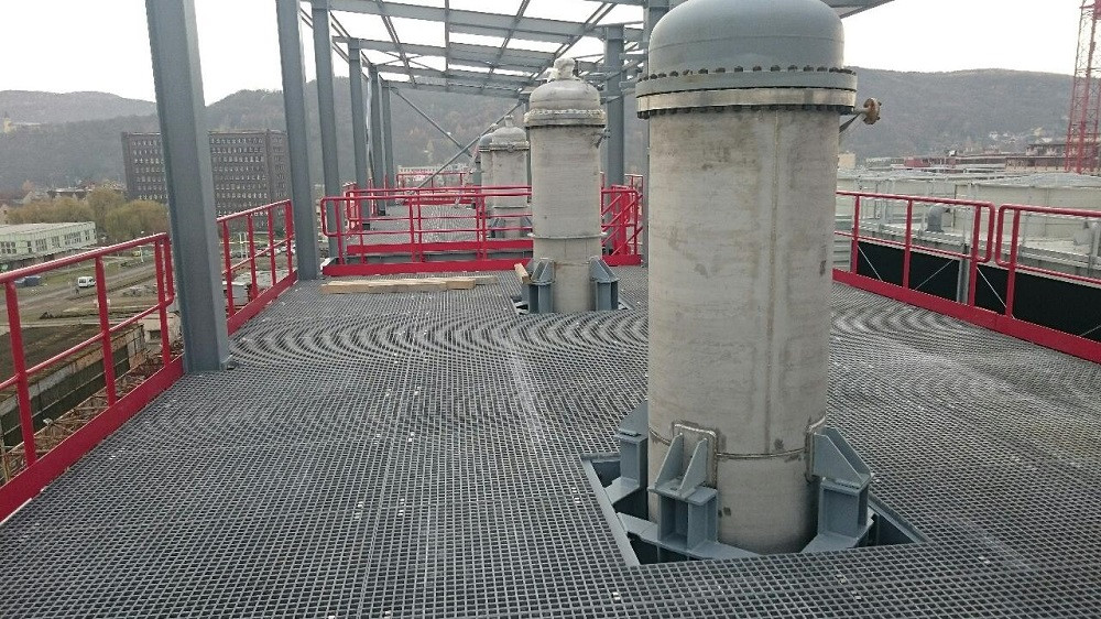 Zakrytí plošin a kompozitní podlahy