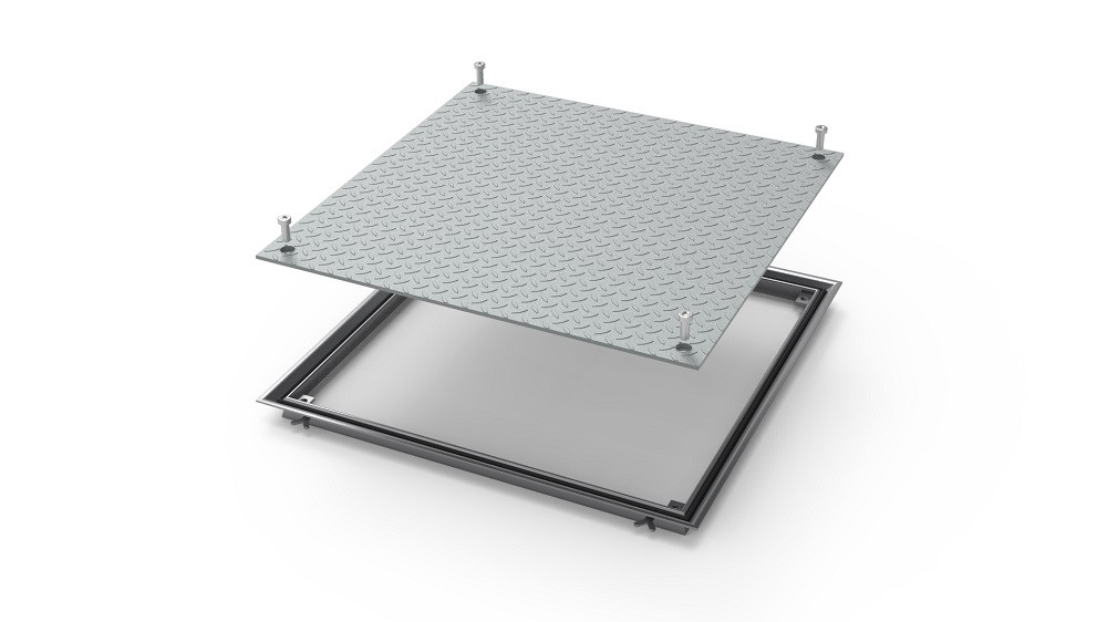 SP poklopy s víkem ze slzičkového plechu