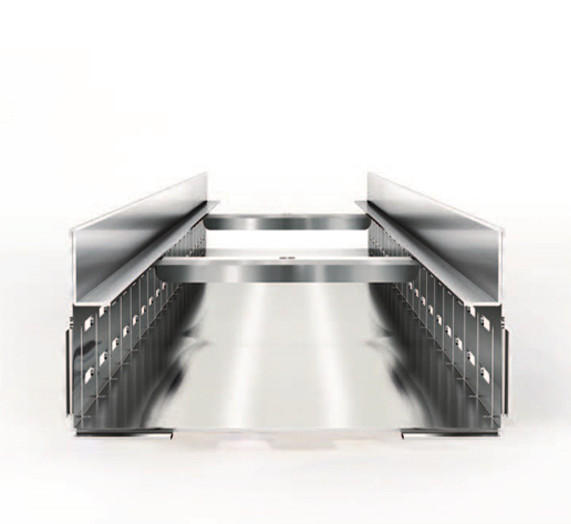 SYSTÉM MEATEC - sběrné žlaby na terasy a zatravněné střechy