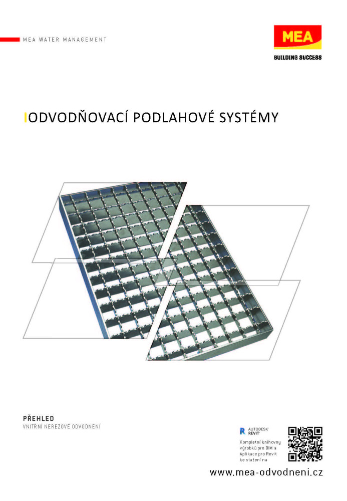 MEA Nerezové vnitřní odvodnění