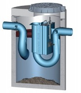 Betonové odlučovače s kolascenčním filtrem