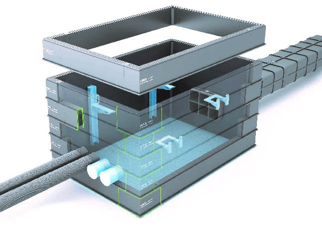 Variabilní technologické šachty