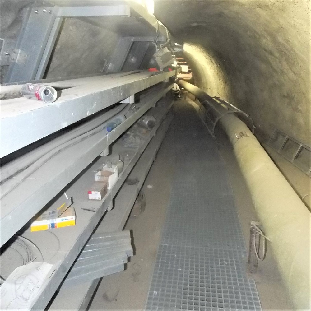 Vybavení kolektorů a podzemních šachet