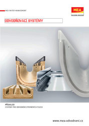 MEA Přehled - Odvodňovací žlaby
