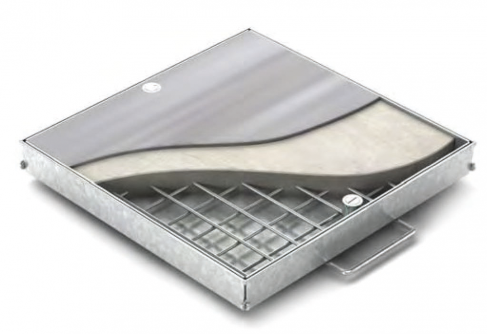 Žárově pozinkované, nerezové a hliníkové poklopy