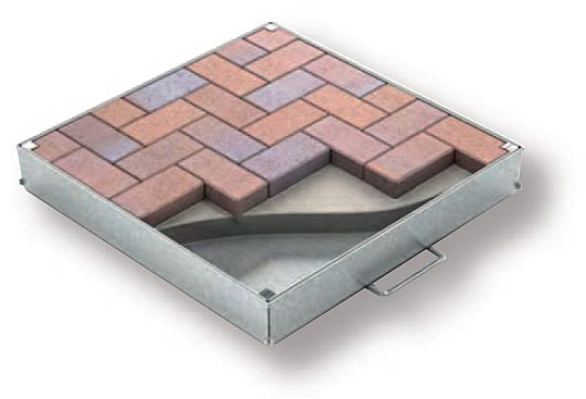 Zadlažďovací poklopy XP